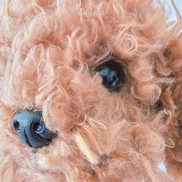 Gund Labradoodle Dog Plush Stuffed Toy Poppy Curly Floppy 12 Inch - Picture 3 of 11